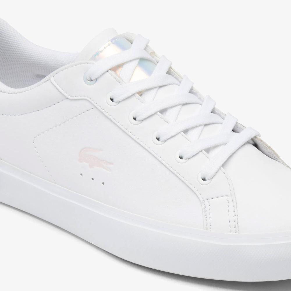 Topánky Lacoste Powercourt 747SUJ0013-1Y9 - biele