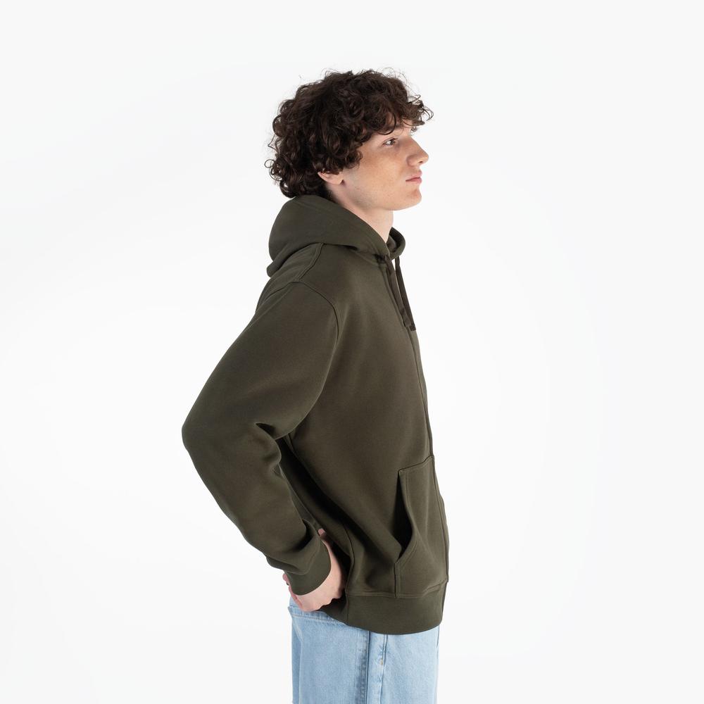 Blúza Champion Full Zip Hoodie 220276-GS508 - zelené