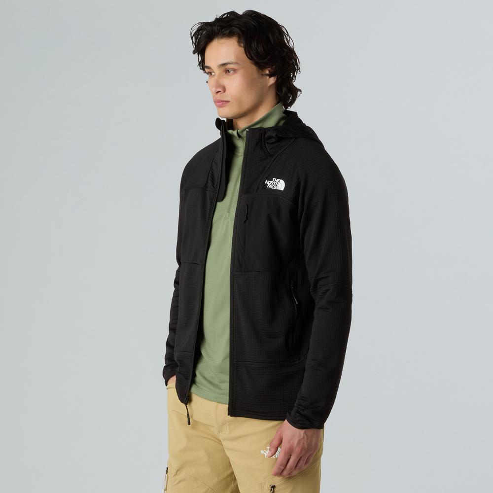 Mužský bunda The North Face Stormgap Power Grid 0A87J74H01 - čierne