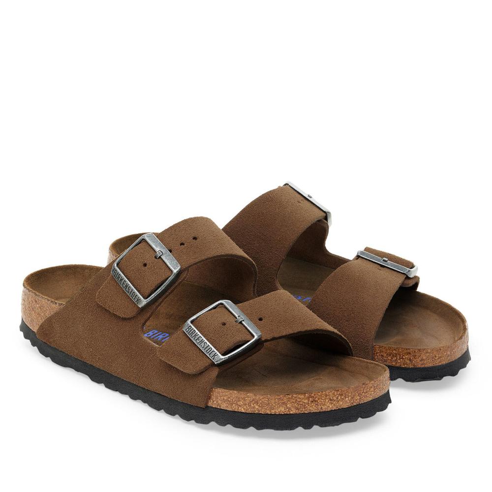 Klapky pánske Birkenstock Arizona 1030863 - hnedé