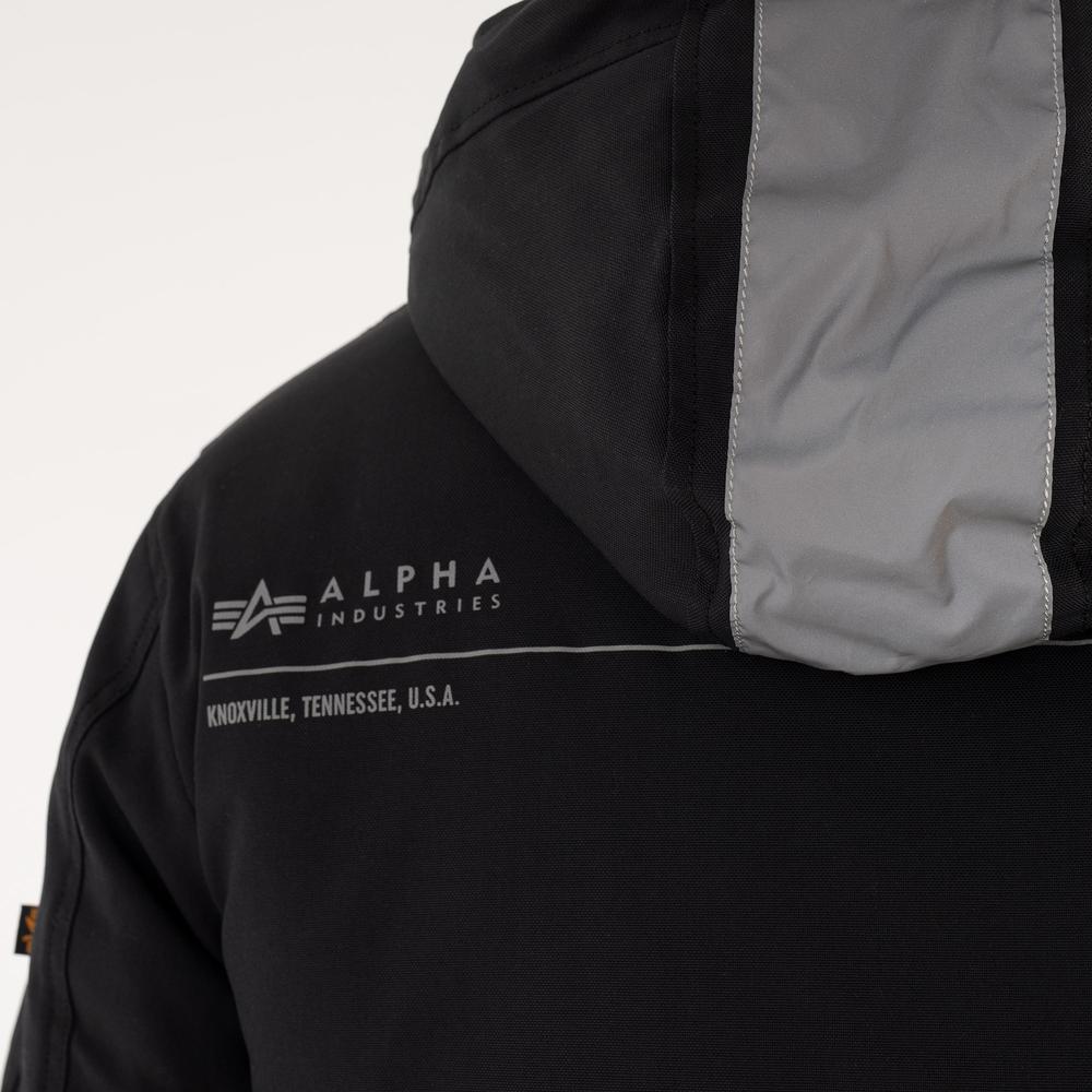Bunda Alpha Industries N3B Expedition Parka 10811203 - čierne