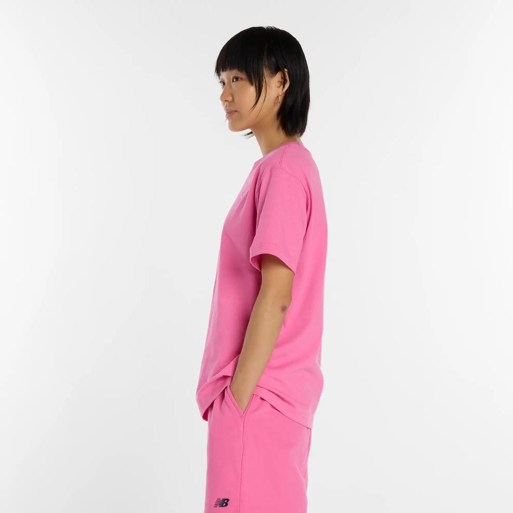 Dámske tričko New Balance WT41501AAC - ružové