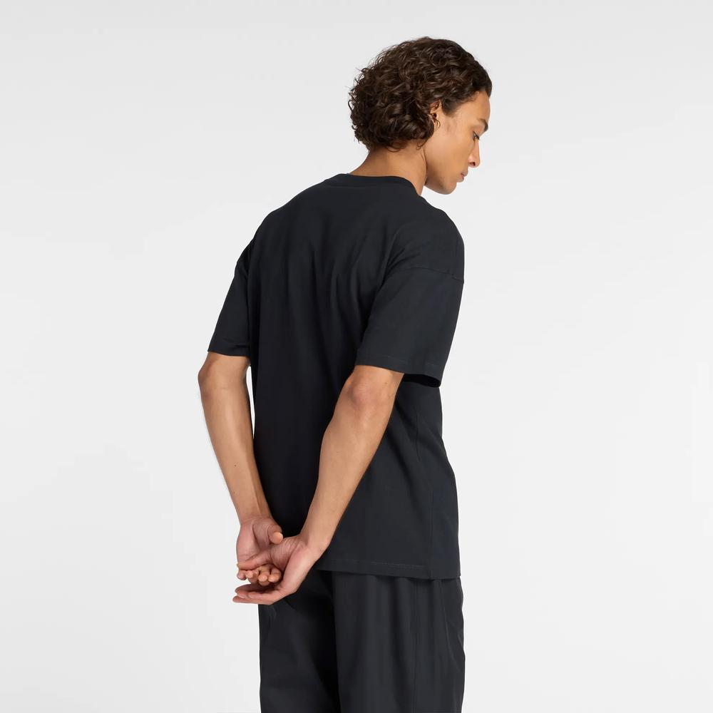 Pánske tričko New Balance MT53525BK - čierne