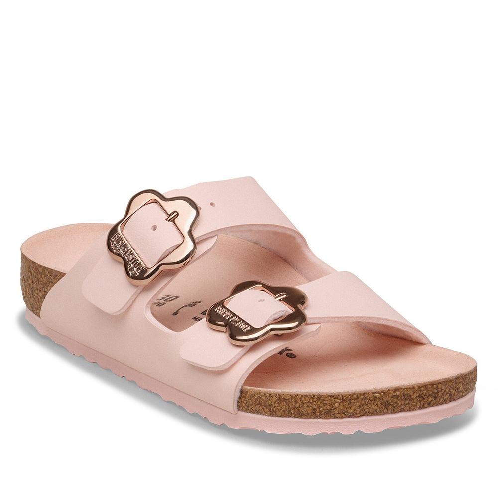 Klapky mládež Birkenstock Arizona Flower Buckle 1031703 - ružové