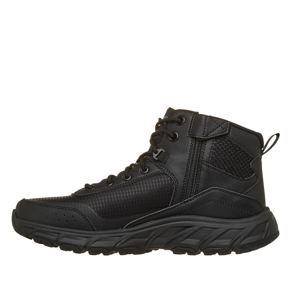 Topánky pánske Skechers Hillcrest 2.0 Woodrock Peak 237804BBK - čierne