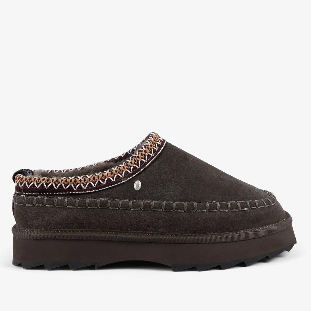 Dámská topánky  Emu Australia Sharky Adventure Scuff W13239OLID - zelené