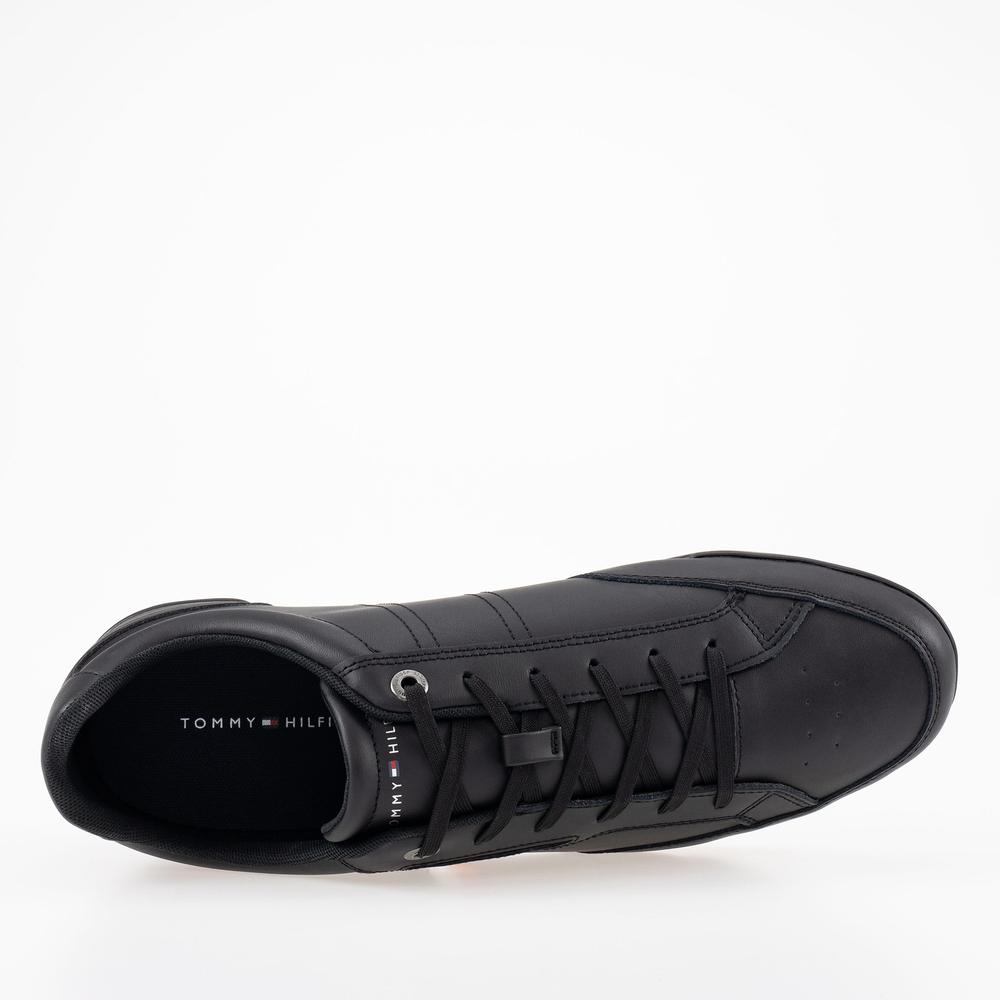 Topánky Tommy Hilfiger Classic LO Cupsole Leather FM0FM04277-BDS - čierne