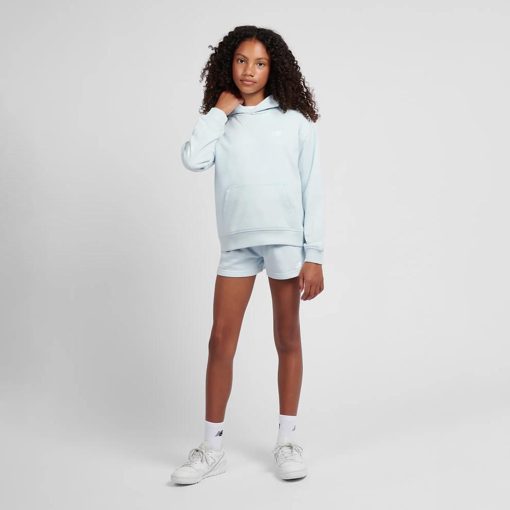 Dětské mikina New Balance LAKG0056FRL - modré