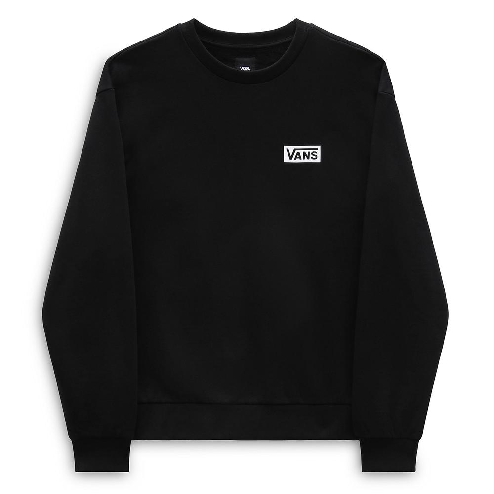 Blúza Vans Relaxed Fit Crew VN0007FPBLK1 - čierne