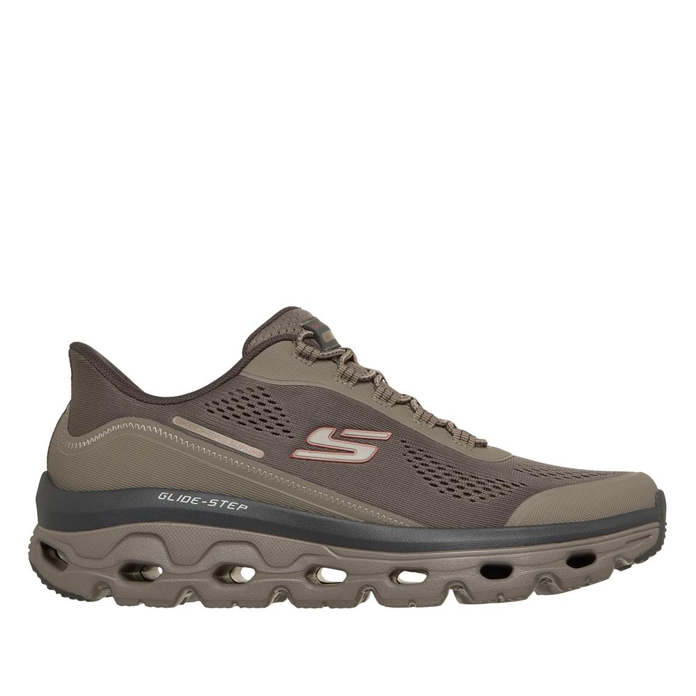 Pánske topánky Skechers Slip-ins: Glide-Step Sole - Glover Peak 237812TPE - hnedé