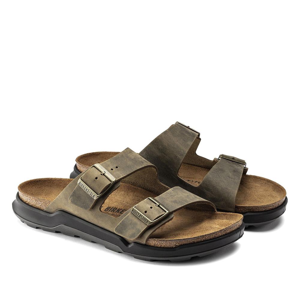 Klapky pánske Birkenstock Arizona Crosstown 1018463 - hnedé