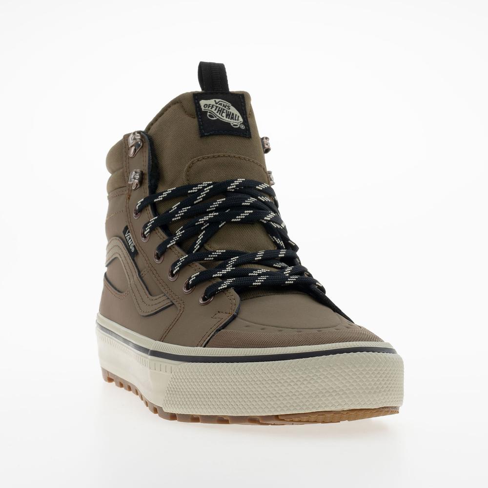 Pánske topánky Vans SK8-Hi Waterproof Insulated VN000DAQ91K1 - hnedé