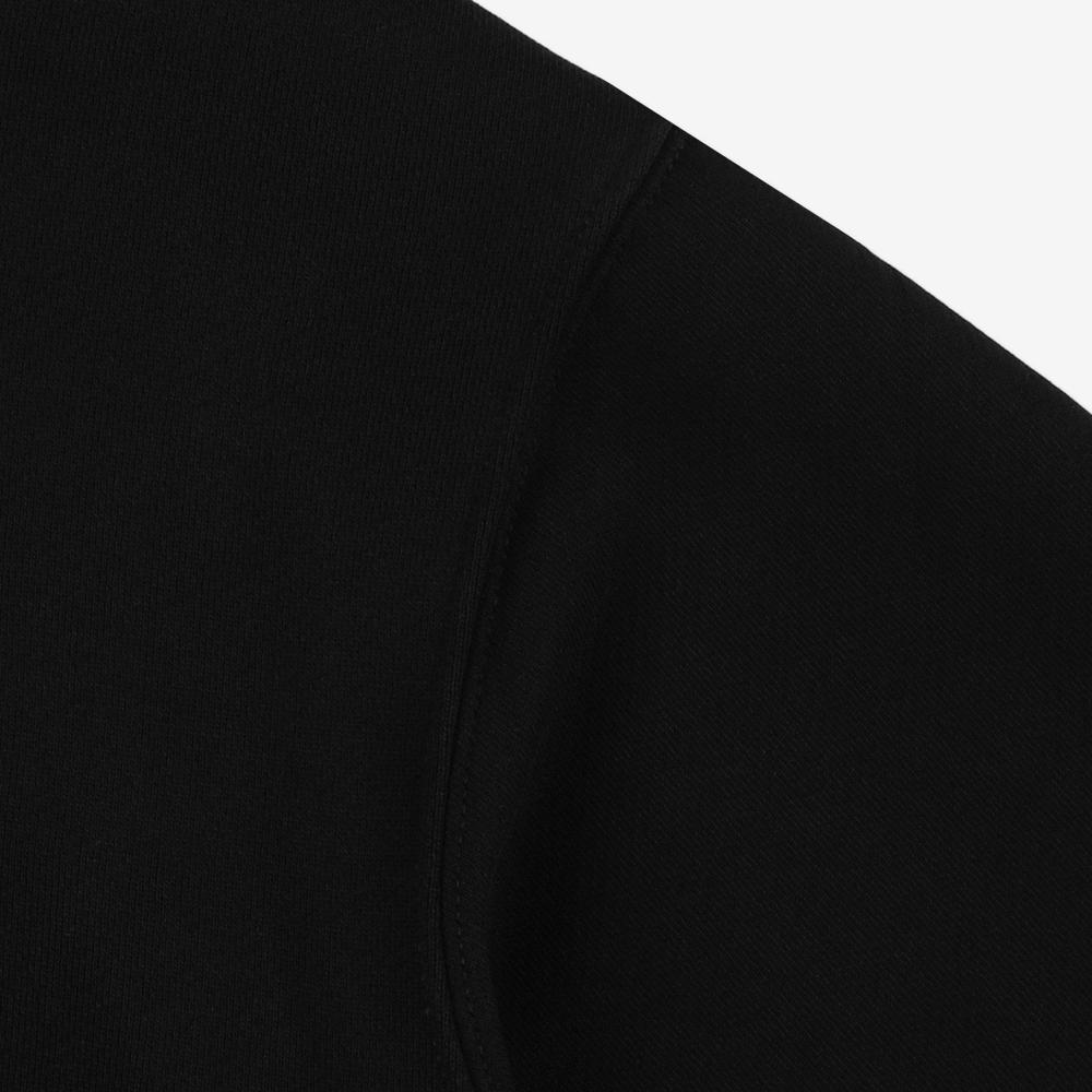 Pánske blúza Prosto Zip Hoodie Axel KL251MSWE2181 - čierne