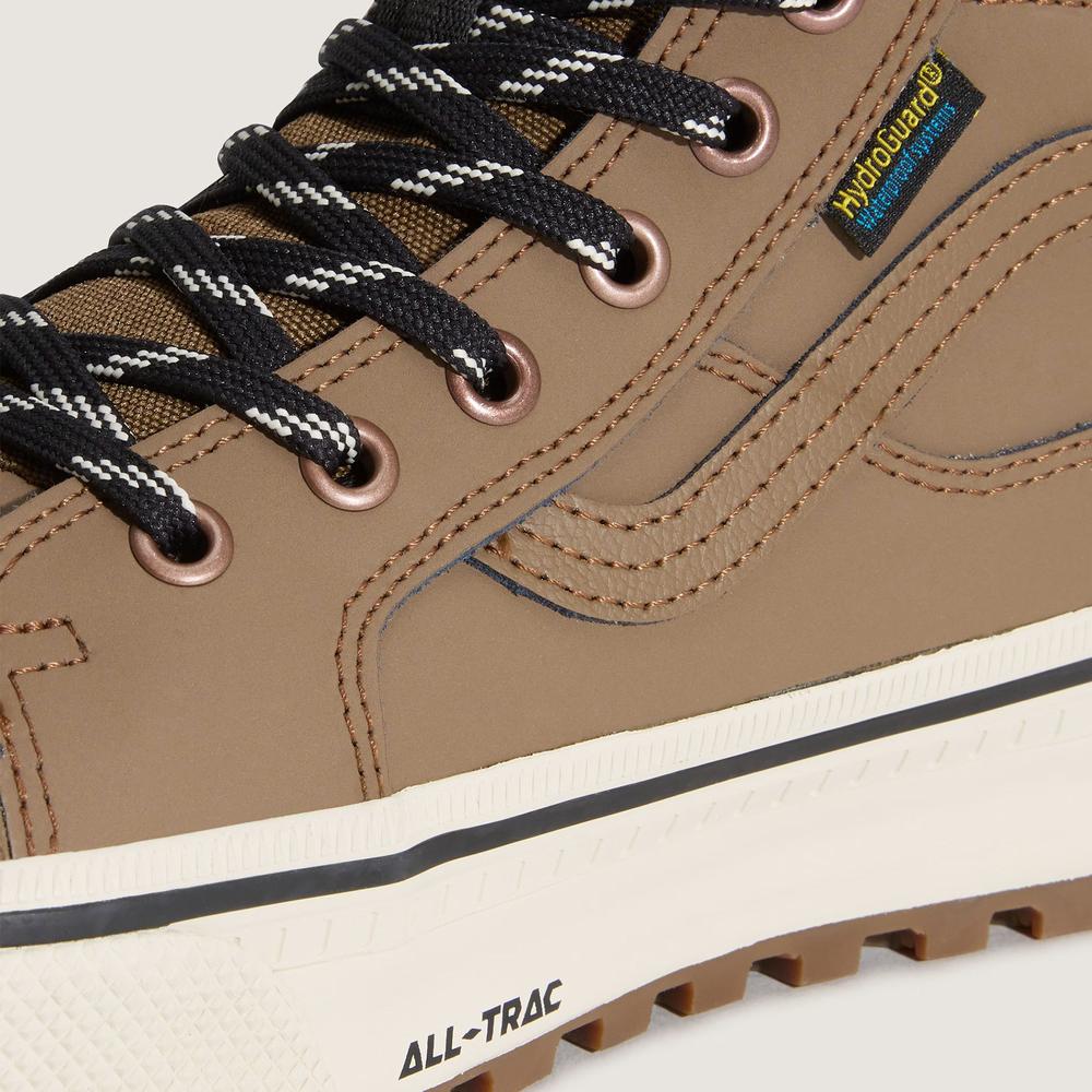 Pánske topánky Vans SK8-Hi Waterproof Insulated VN000DAQ91K1 - hnedé