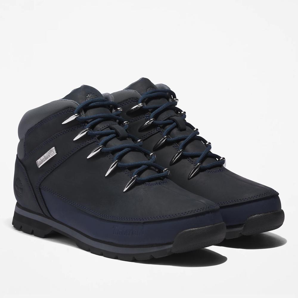 Topánky Timberland Euro Sprint Hiker 0A2JA10191 - tmavomodrá