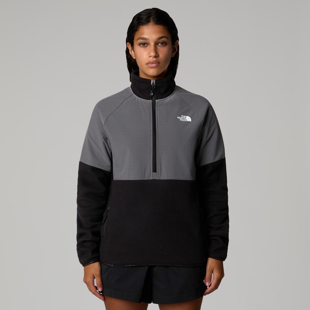 Blúza The North Face Glacier 1/2 Zip Fleece 0A89JBAFI1 - čierne