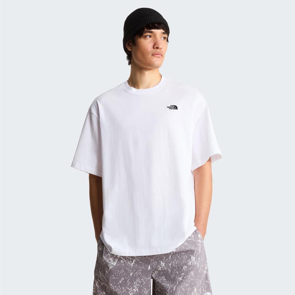Mužský tričko The North Face Essential Simple Dome 0A8EVWFN41 - biele