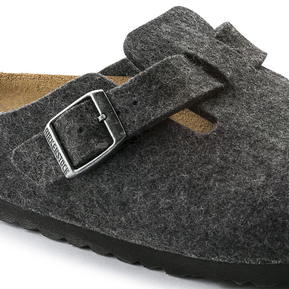 Klapky pánske Birkenstock Boston 160371 - šedý
