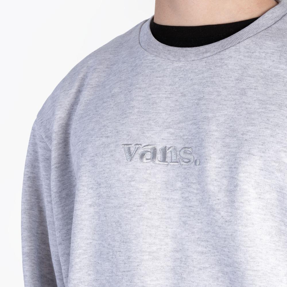 Blúza Vans Essential Relaxed Crew VN000H911QI1 - šedý