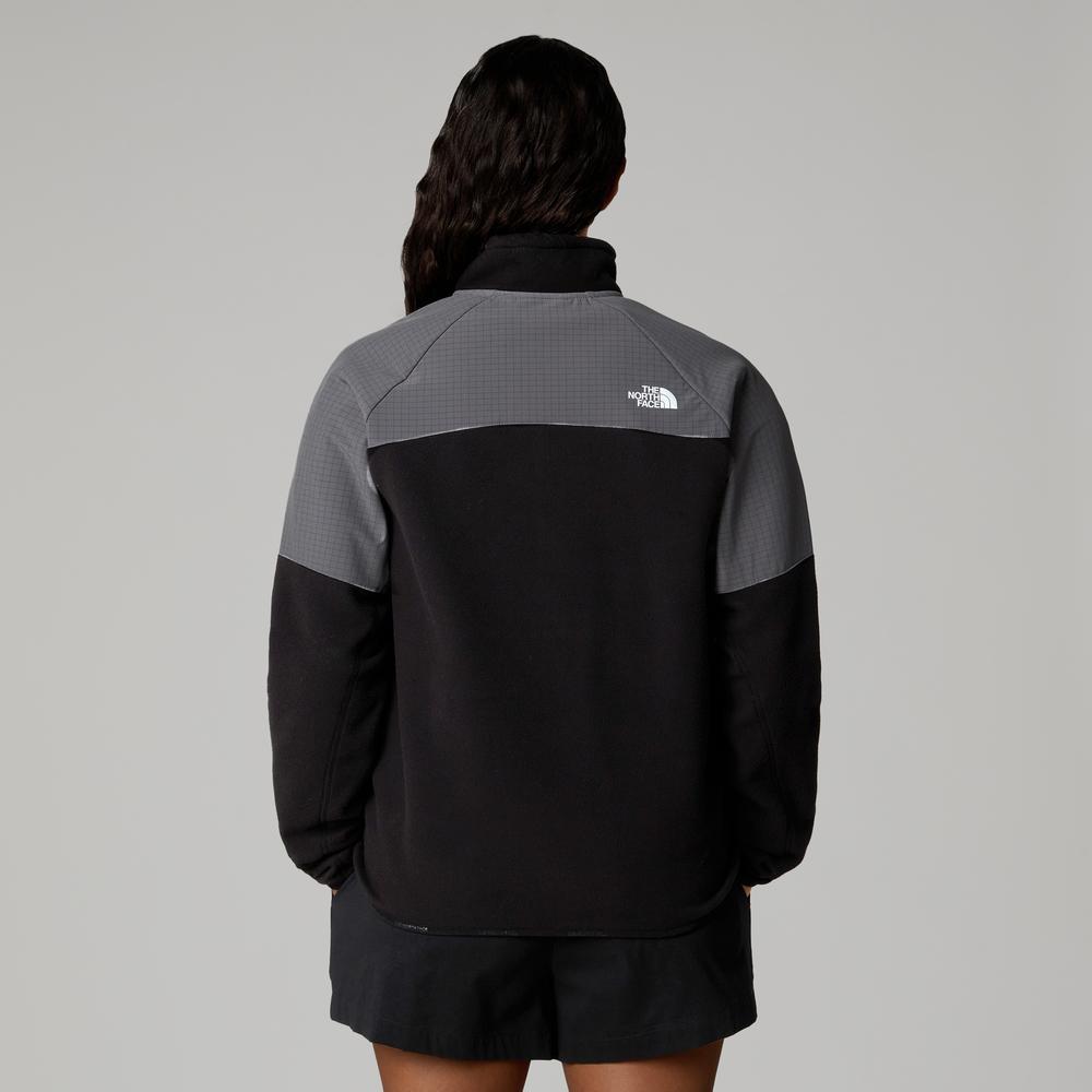 Blúza The North Face Glacier 1/2 Zip Fleece 0A89JBAFI1 - čierne