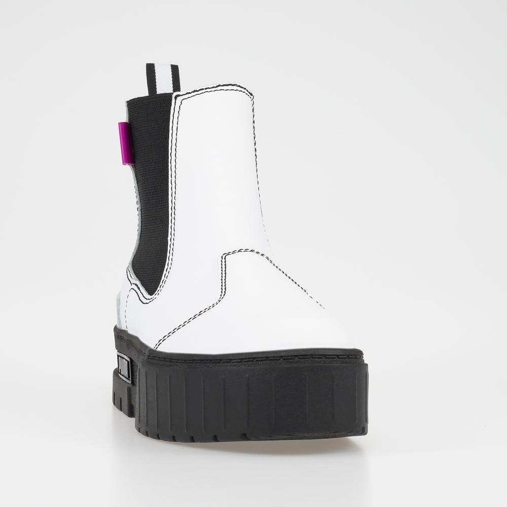Topánky Puma Mayze Pop Chelsea 38454901 - biele