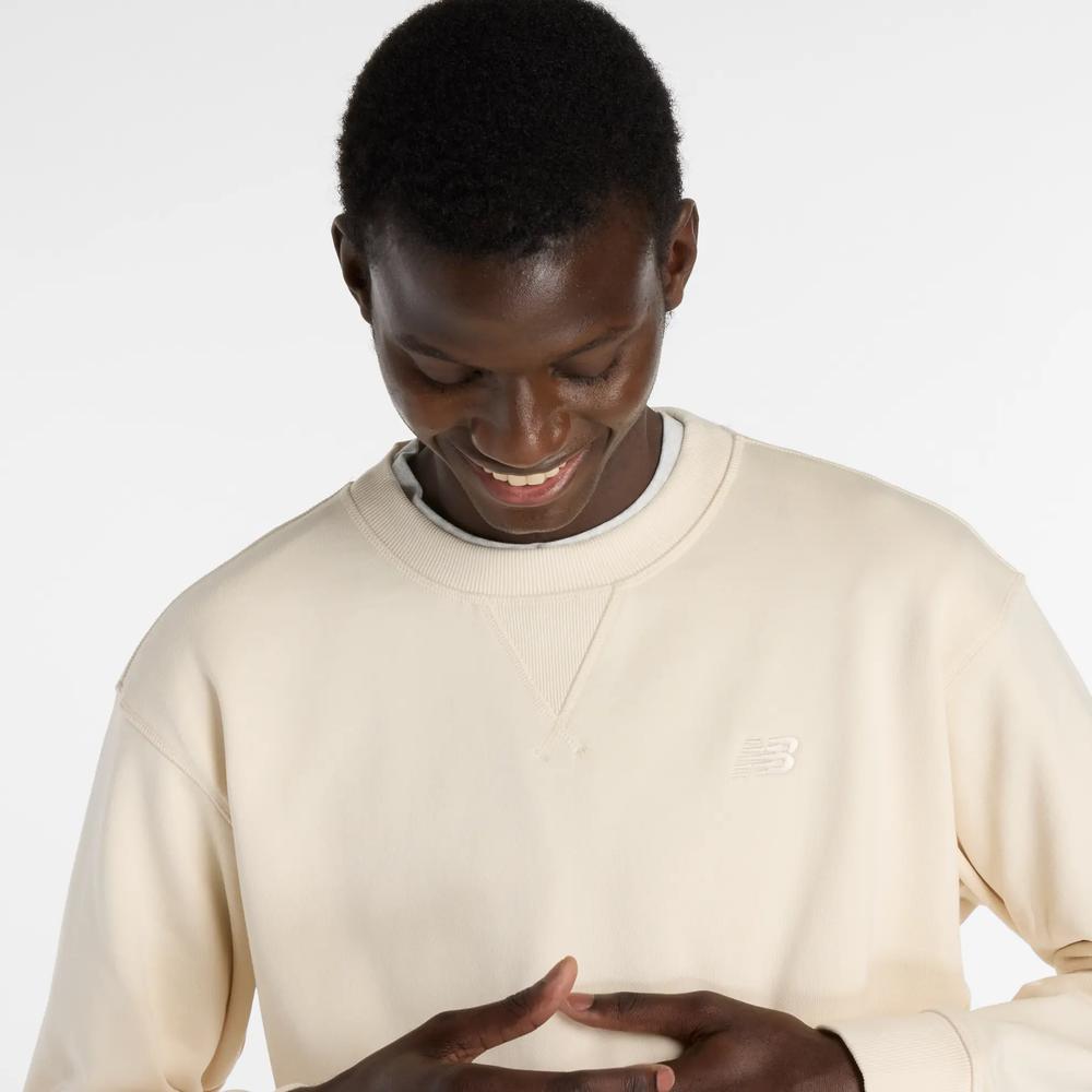 Pánska bunda New Balance MT41506PEF - béžové