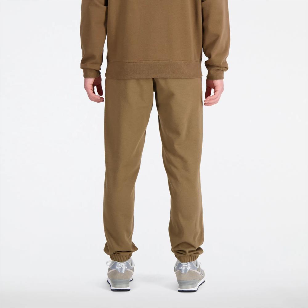 Pánske nohavice New Balance MP31539DHE – hnedé