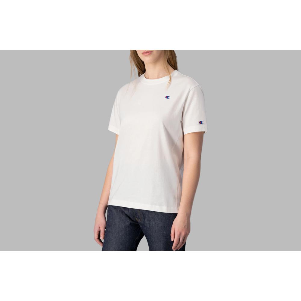 Tričko Champion Classic 1952 Crew Neck 115109-WW001 - biele