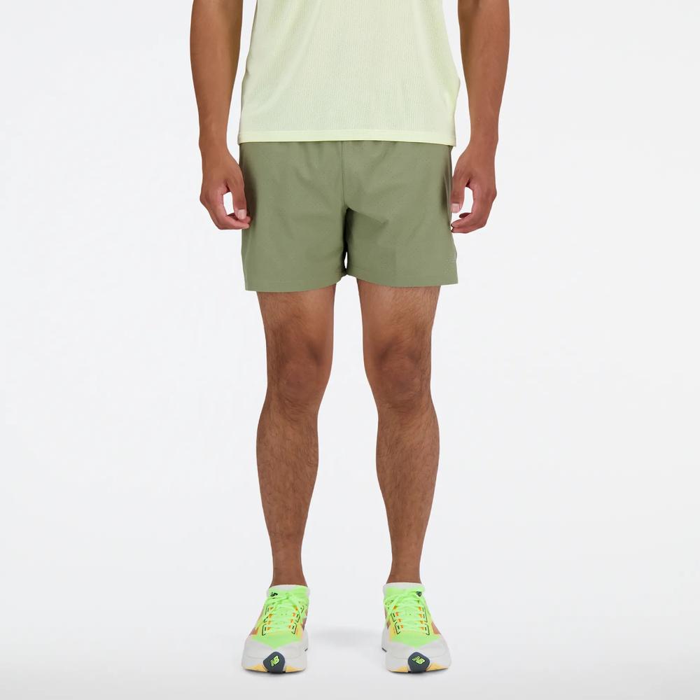 Pánske šortky New Balance MS41286DEK - zelené