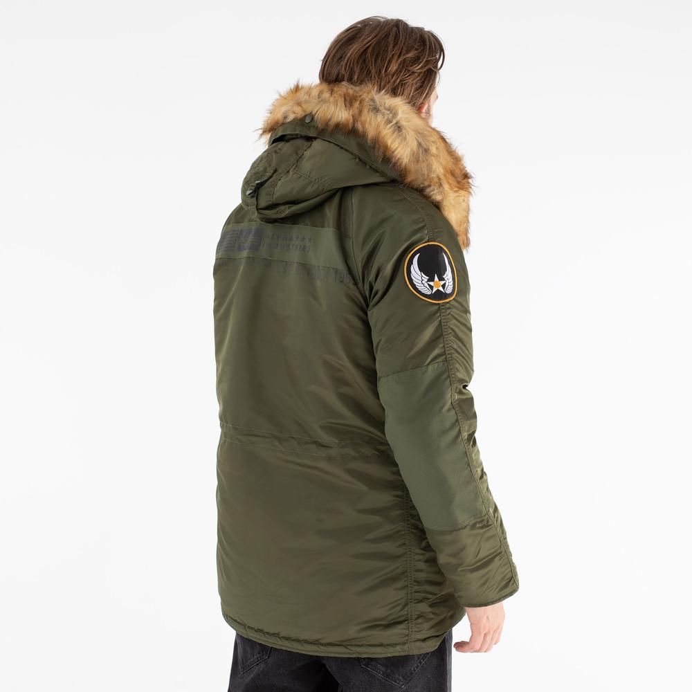 Bunda Alpha Industries N3B Airborne 188141257 - zelené
