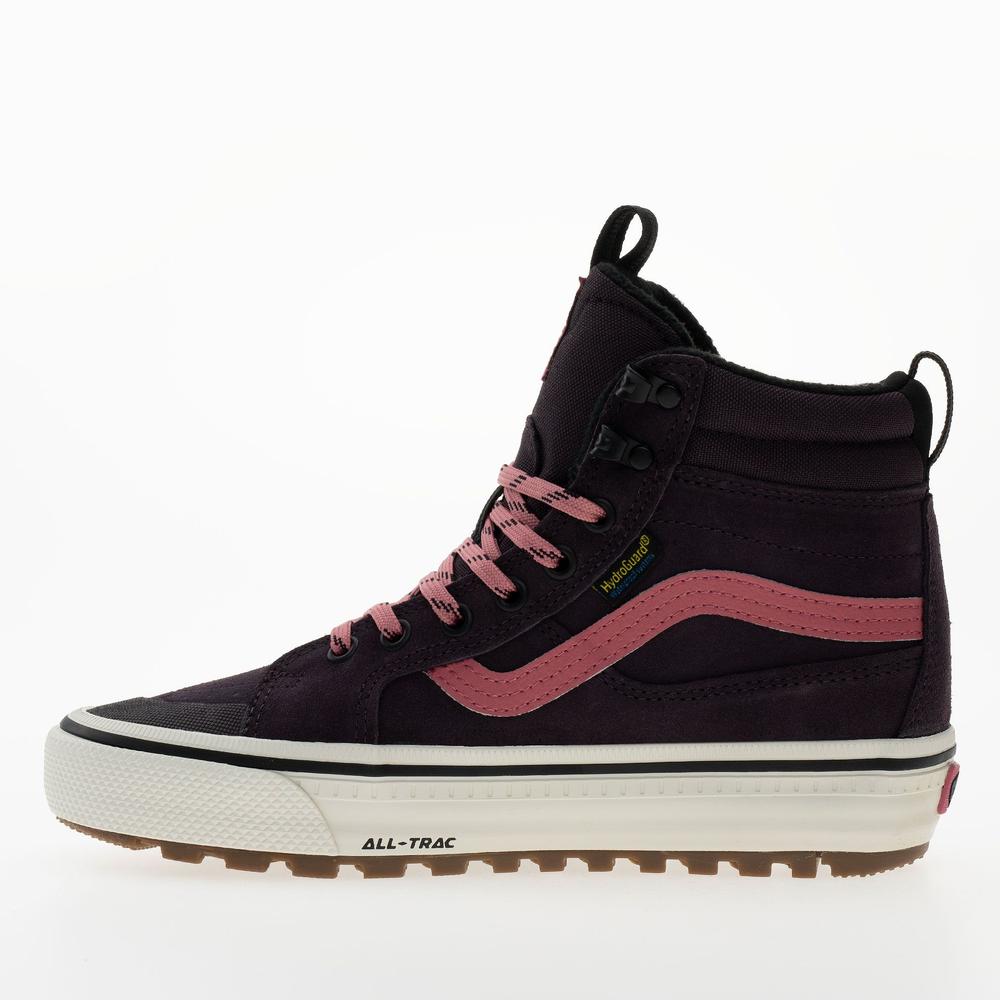 Dámske topánky Vans SK8-Hi Waterproof VN000DAQ02Y1Insulated  - fialové