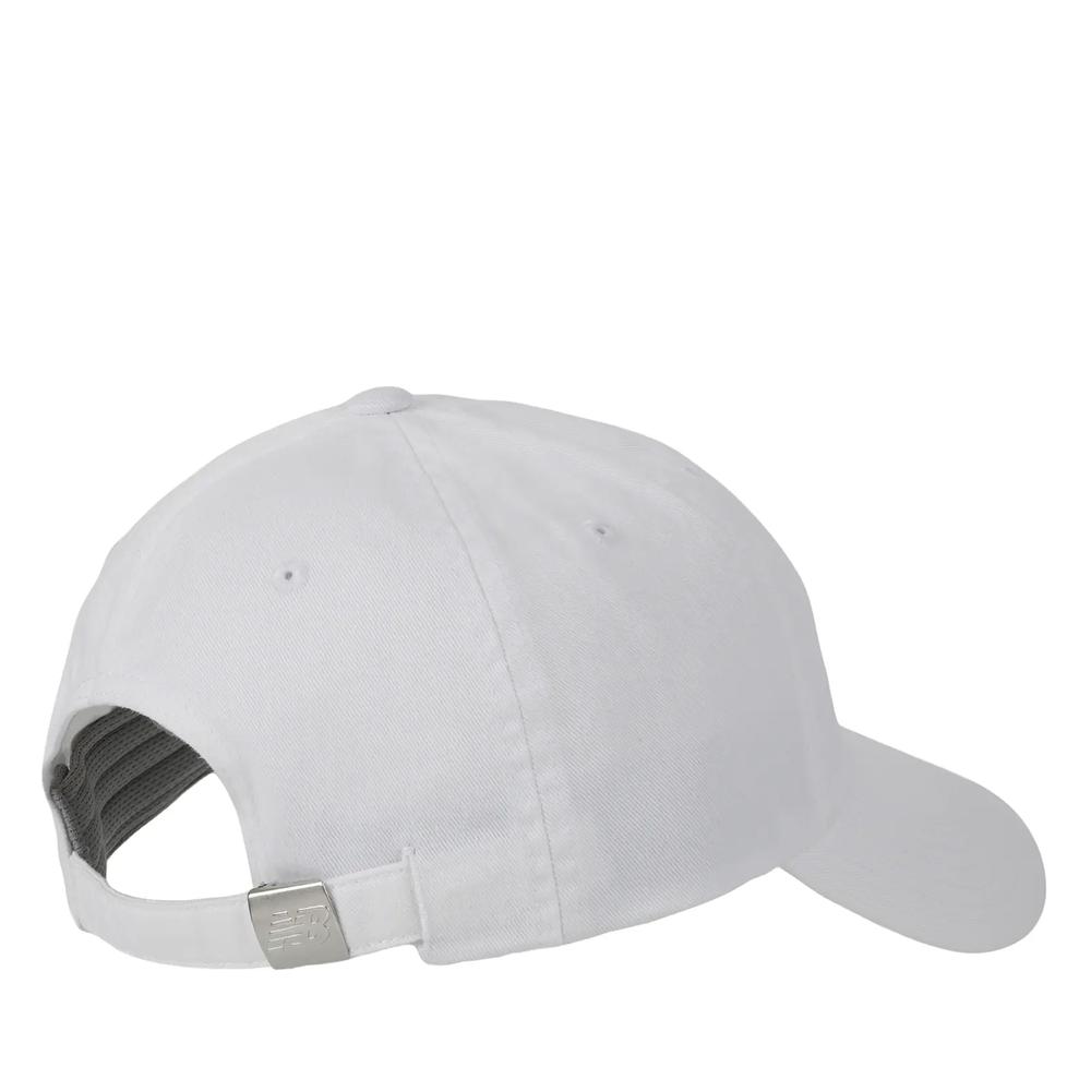 Čiapka s dážďom New Balance LAH51009WT - biele