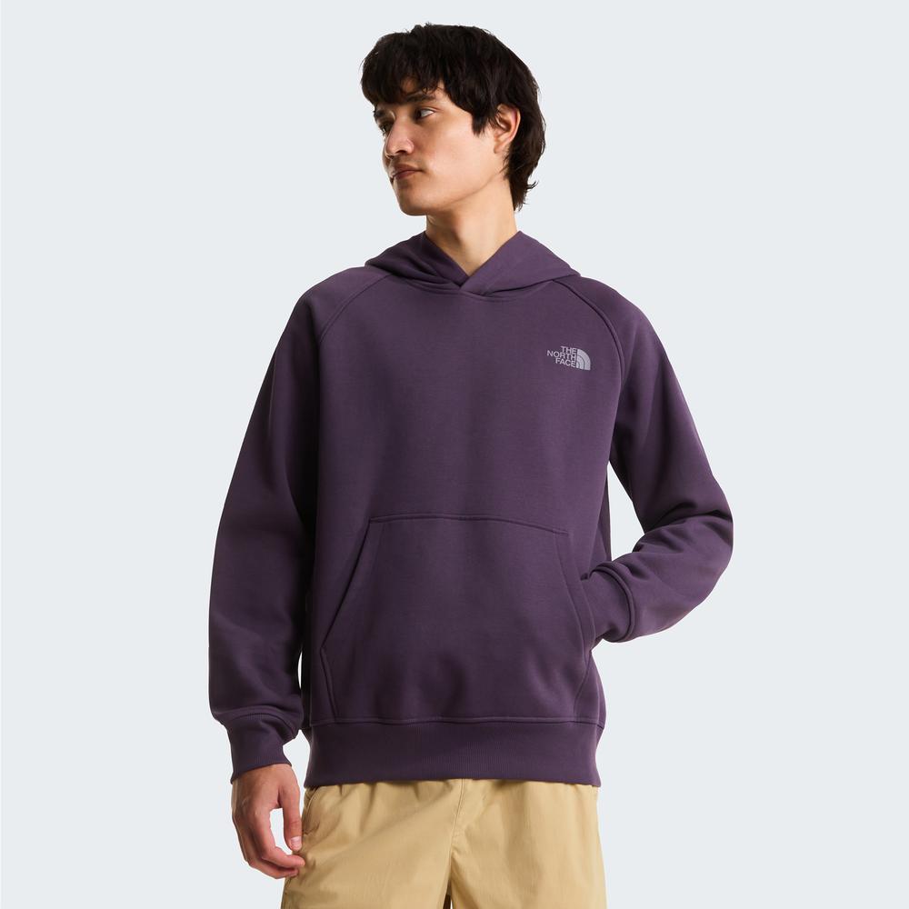Pánske blúza The North Face Raglan Box NSE 0A89F9G5O1 - fialové