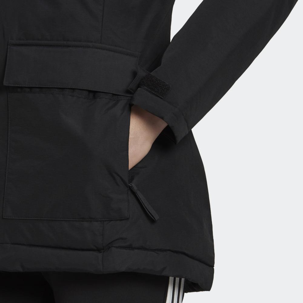 Bunda adidas Utilitas Hooded Hooded Parka GT1707 - čierne