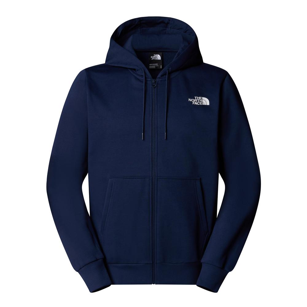 Mužský blúza The North Face Simple Dome Full Zip 0A89FD8K21 - tmavomodré