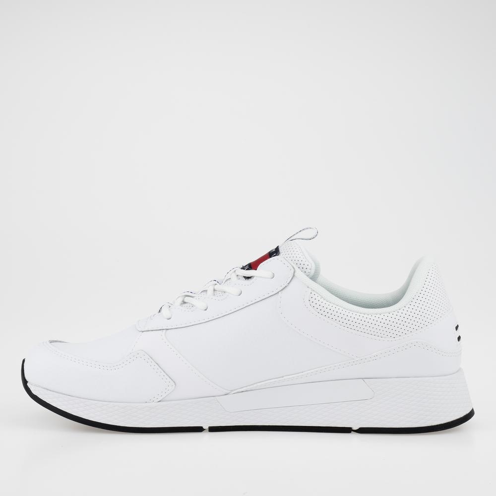 Topánky Tommy Jeans Flexi Runner EM0EM01080-YBR - biele
