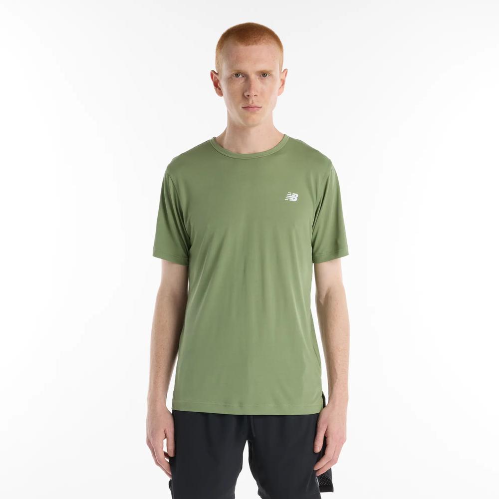 Pánske tričko New Balance MT61O0U4AAR - zelené