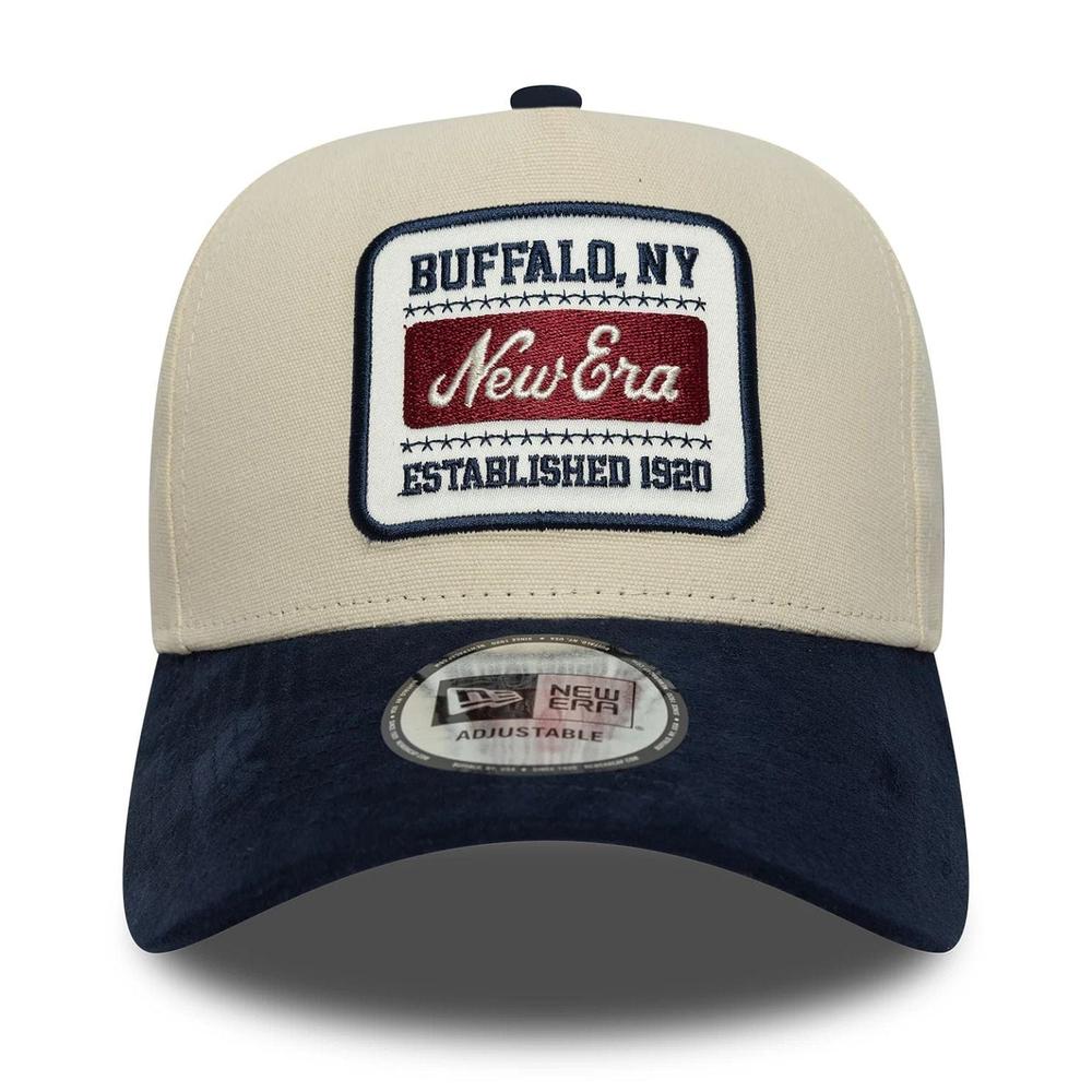 Čiapka pánske New Era Patch Suede 9FORTY E-Frame 60771797 - béžové