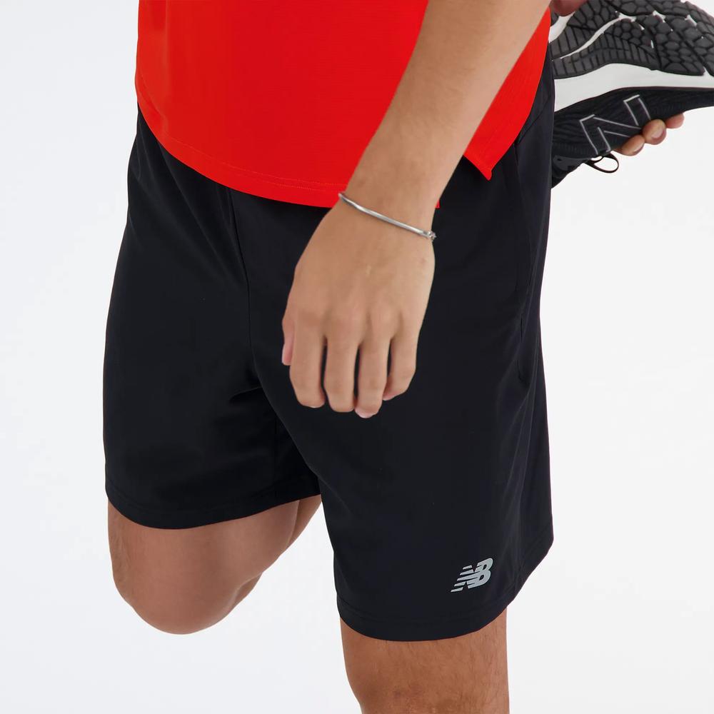 Pánske šortky New Balance MS41232BK - čierne