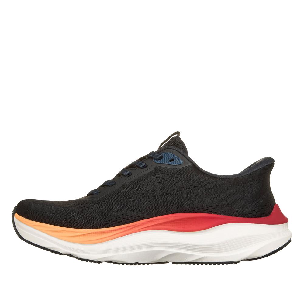 Topánky pánske Skechers Slip-ins: Max Run 221000BKMT - čierne