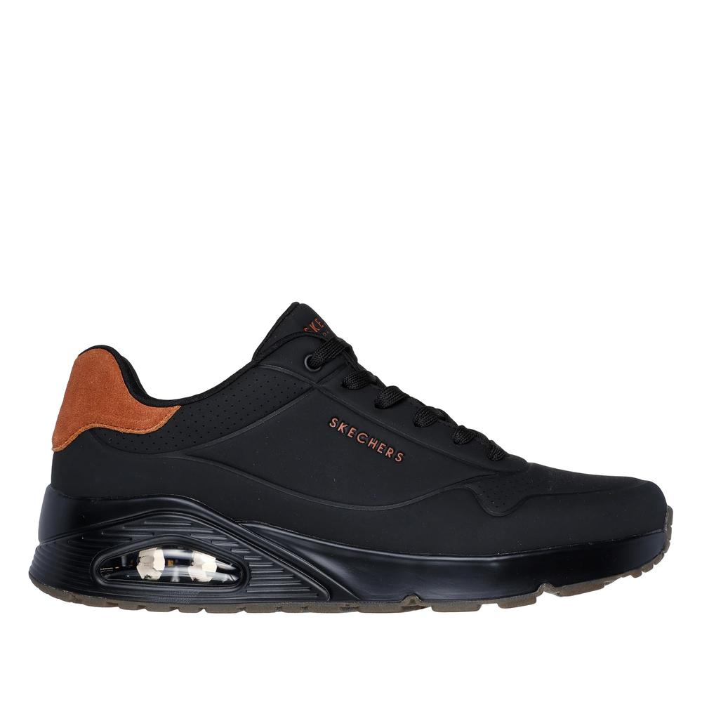 Topánky Skechers Uno Suited On Air 183004BBK - čierne