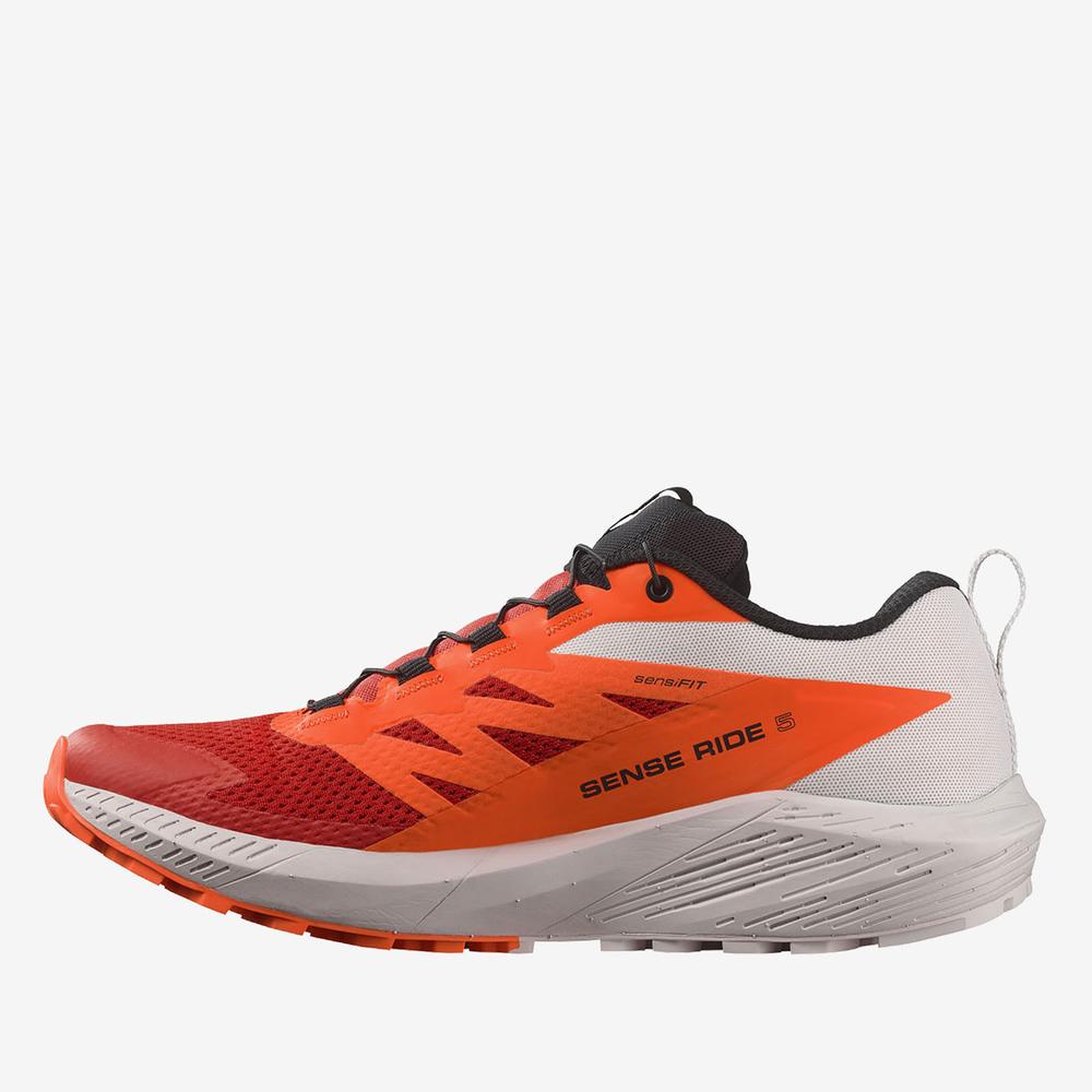 Topánky Salomon Sense Ride 5 L47046200 - pomarančové