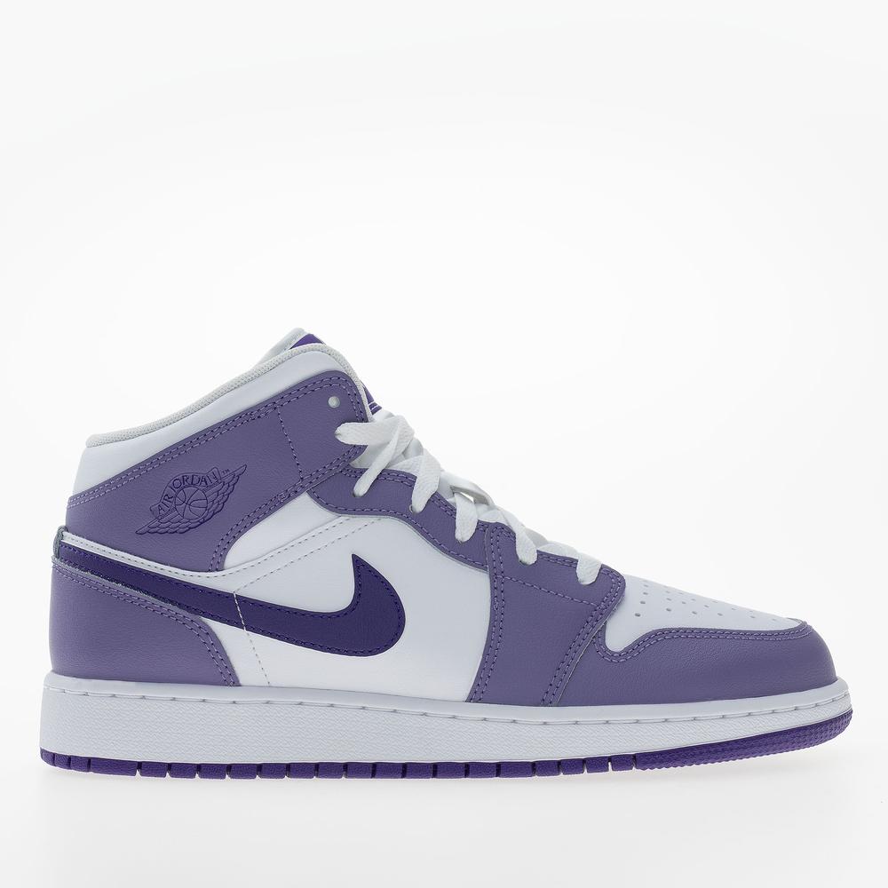 Detské topánky Nike Air Jordan 1 Mid DQ8423-500 - fialové