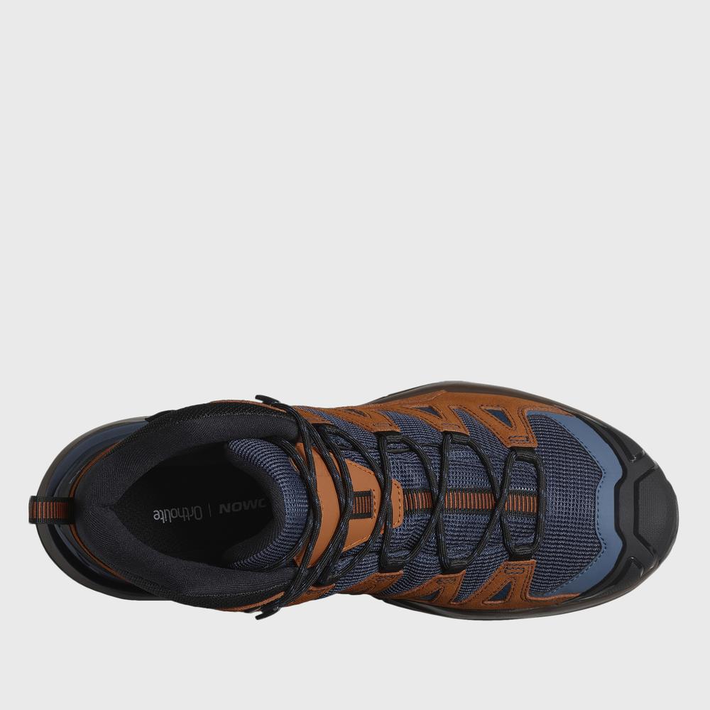 Topánky Salomon X Ultra 360 LTR Mid GTX L47570700 - hnedé