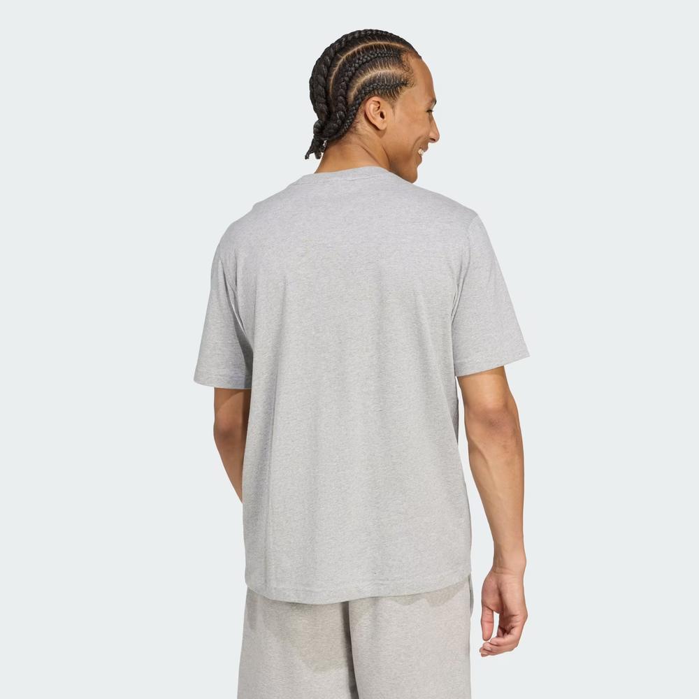 Tričko pánske adidas Originals Trefoil Essentials JY6267 - šedý