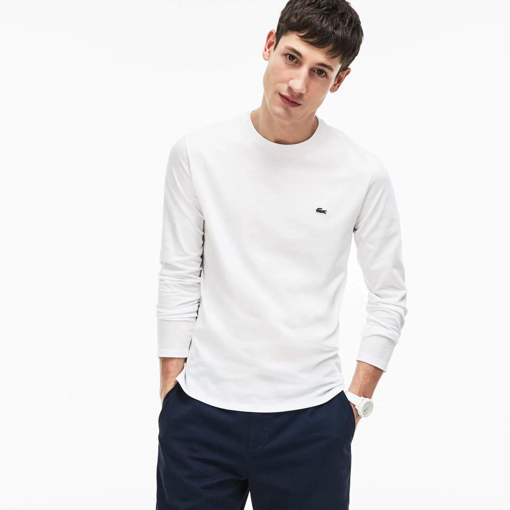Tričko Lacoste TH6712-001 - biele