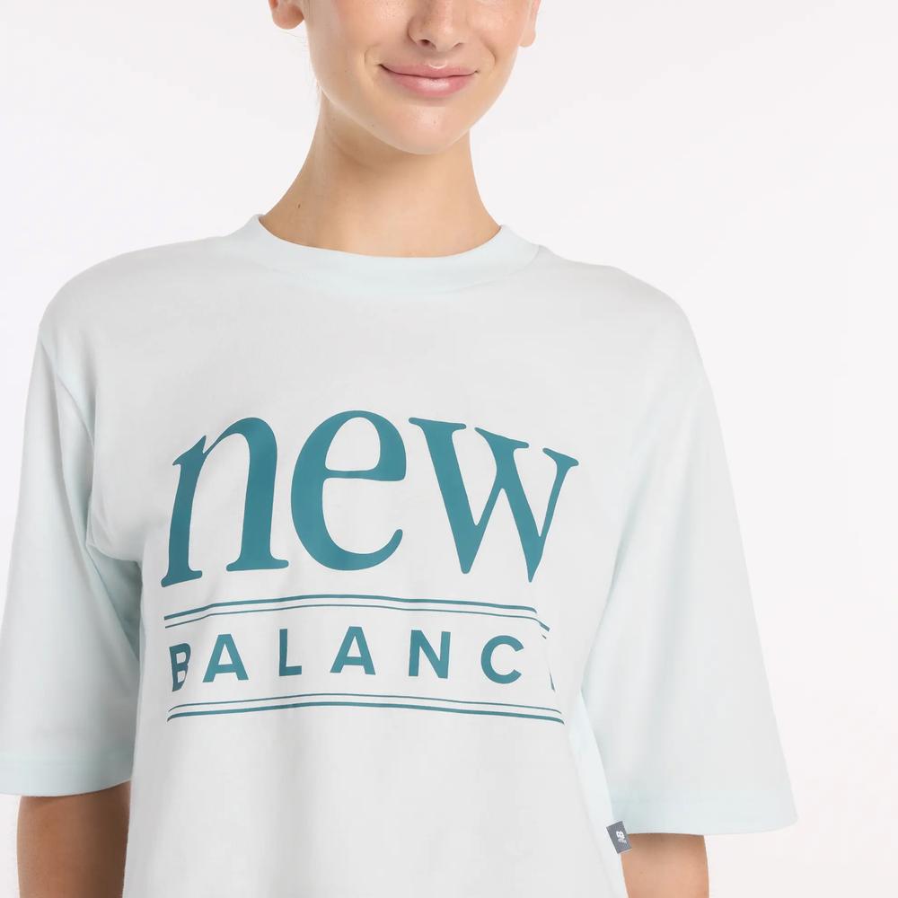 Dámske tričko New Balance WT61V5OPAAW - mätové