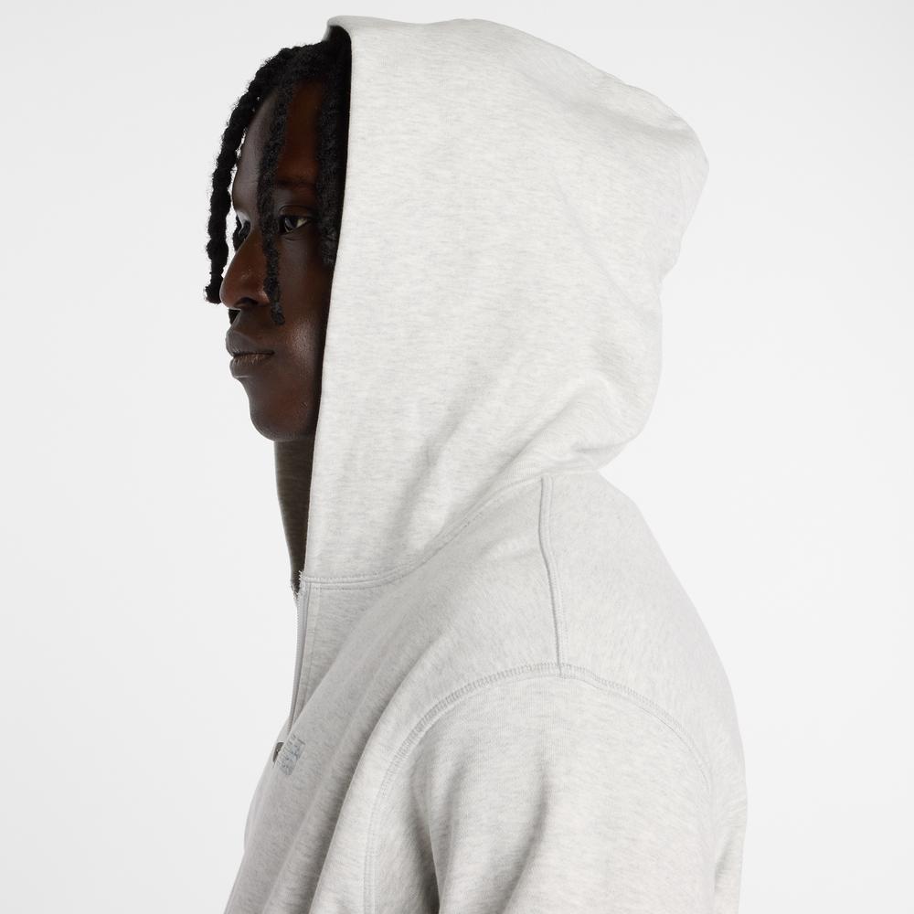 Pánska bunda New Balance MJ53506AHH - šedý