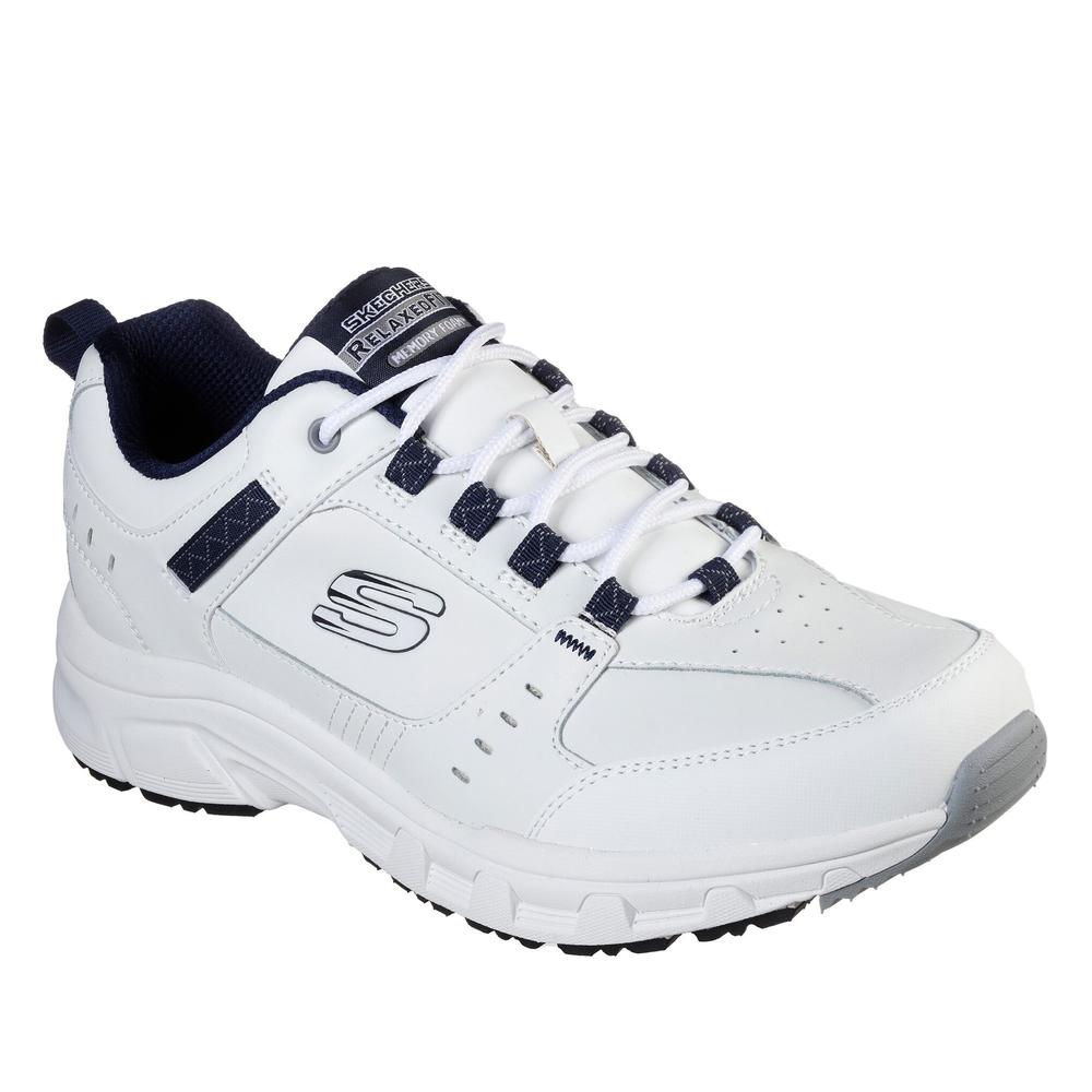 Topánky Skechers Oak Canyon Redwick 51896WNV - biele