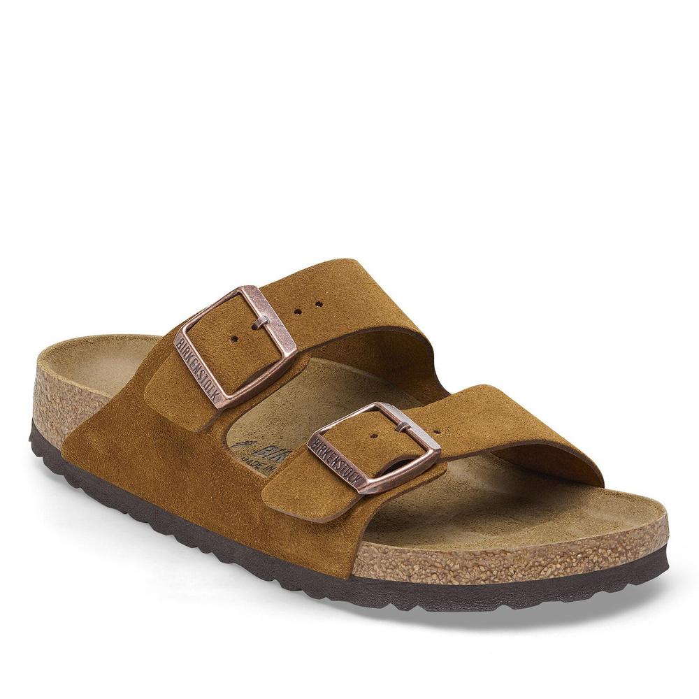 Klapky pánske Birkenstock Arizona 1027082 - hnedé